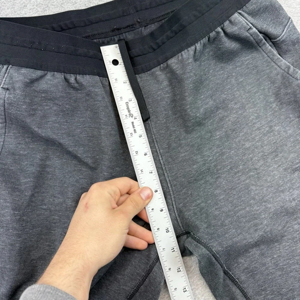 Nike Yoga Restore Training Jogger Pants Mens Medium Black Dri Fit Black Heather
